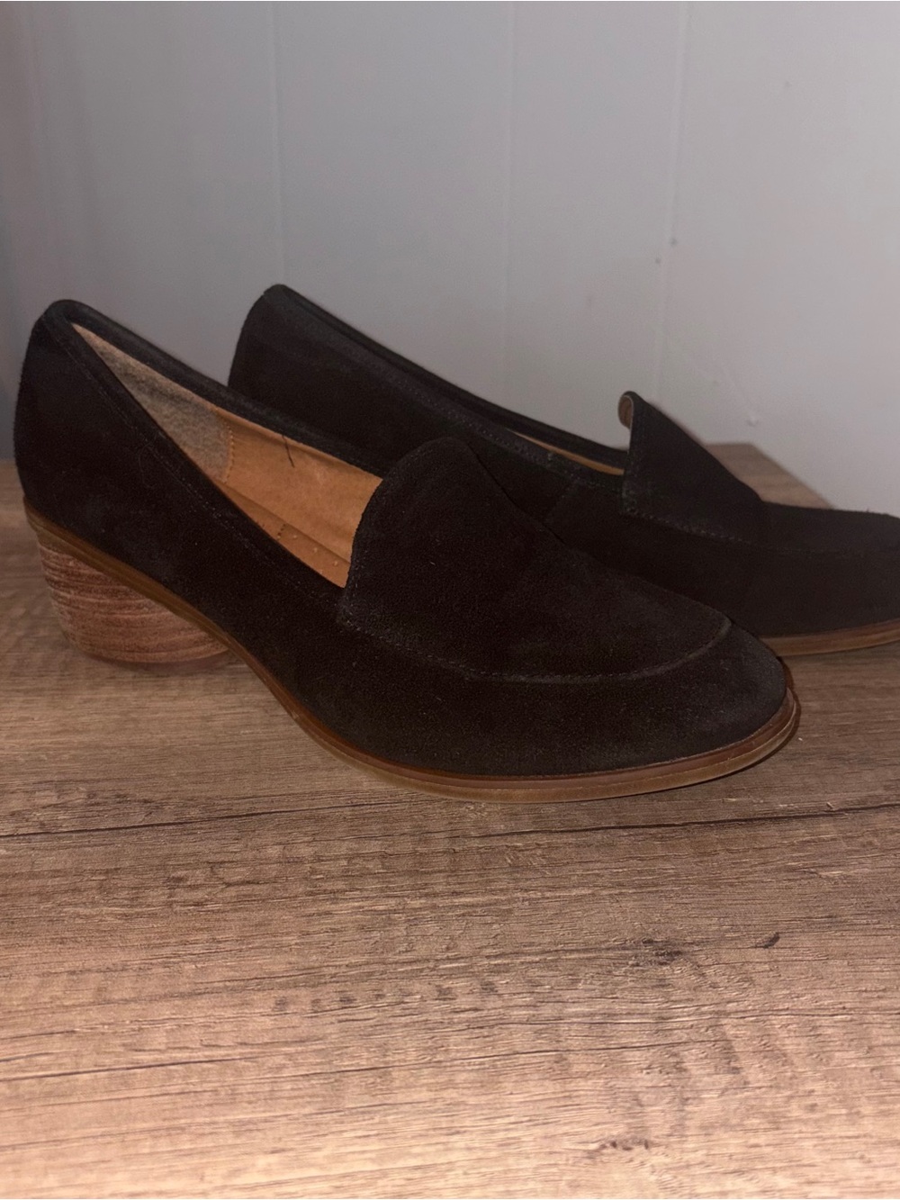 Sofft Napoli Loafer Shoes Womens Size 9.5 Black Leather Slip On Comfort Casual
